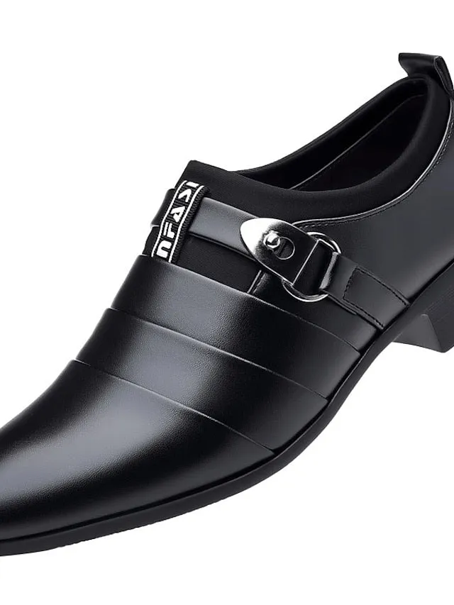 2022 New Leather Shoes Men's Business Formal Shoes Men's Shoes Large Size Pointed Toe Casual Shoes