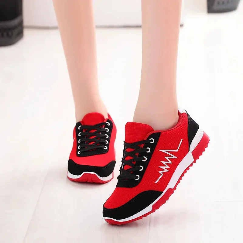 Alyssa – Women's Lace-Up Wedge Sneakers