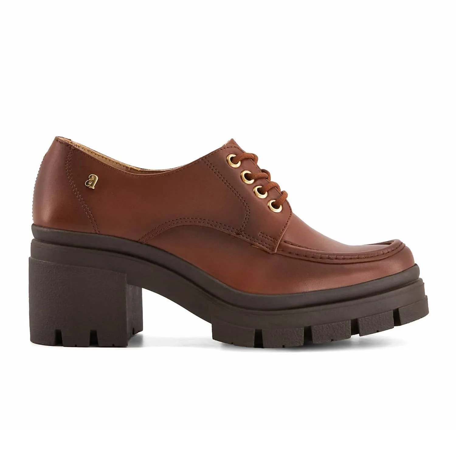 Andrea - Women's Heeled Oxfords