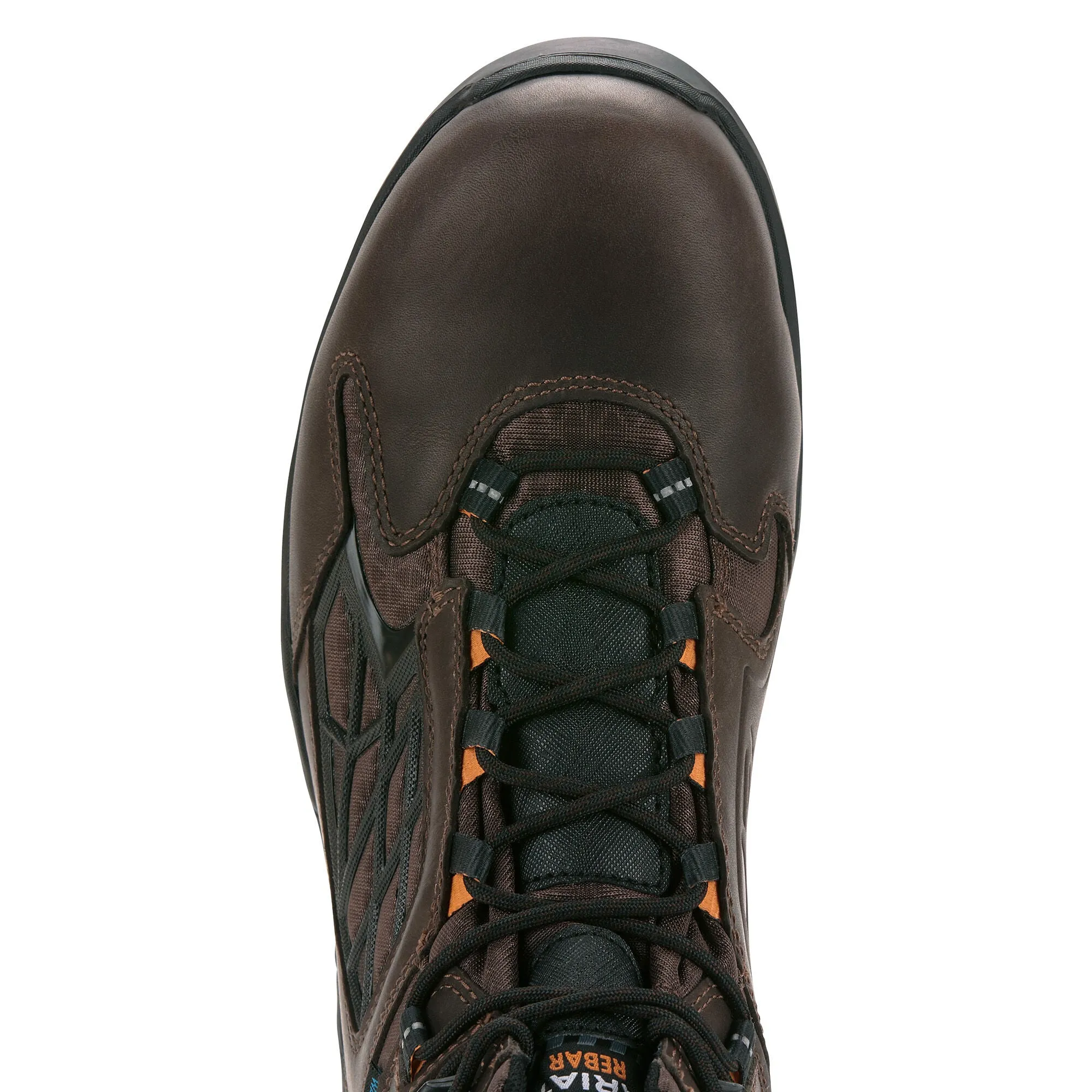 Ariat Mens Rebar Flex 6&Quot; Waterproof Composite Toe Work Boot Dark Brown