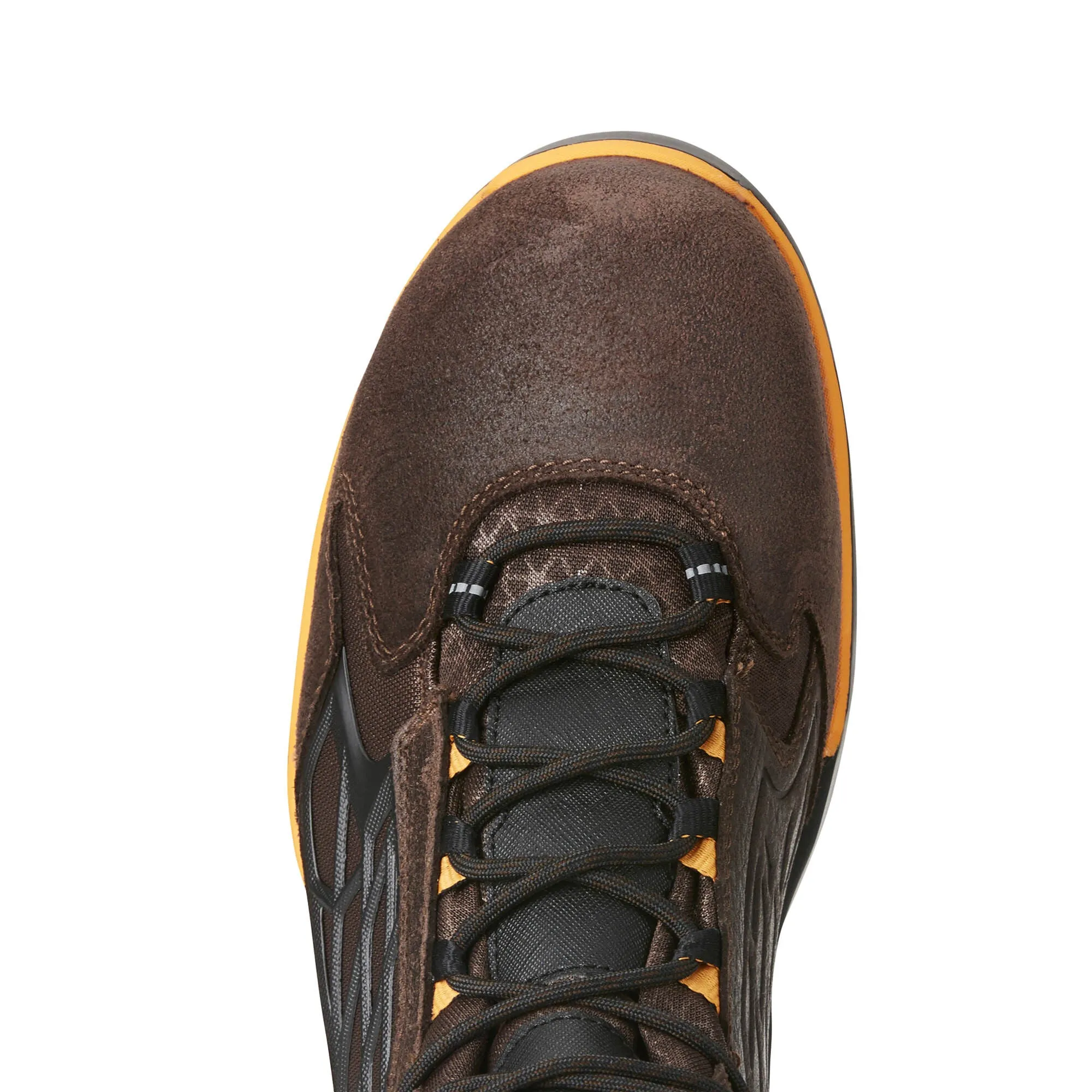 Ariat Mens Rebar Flex 6&Quot; Waterproof Work Boot Chocolate Brown