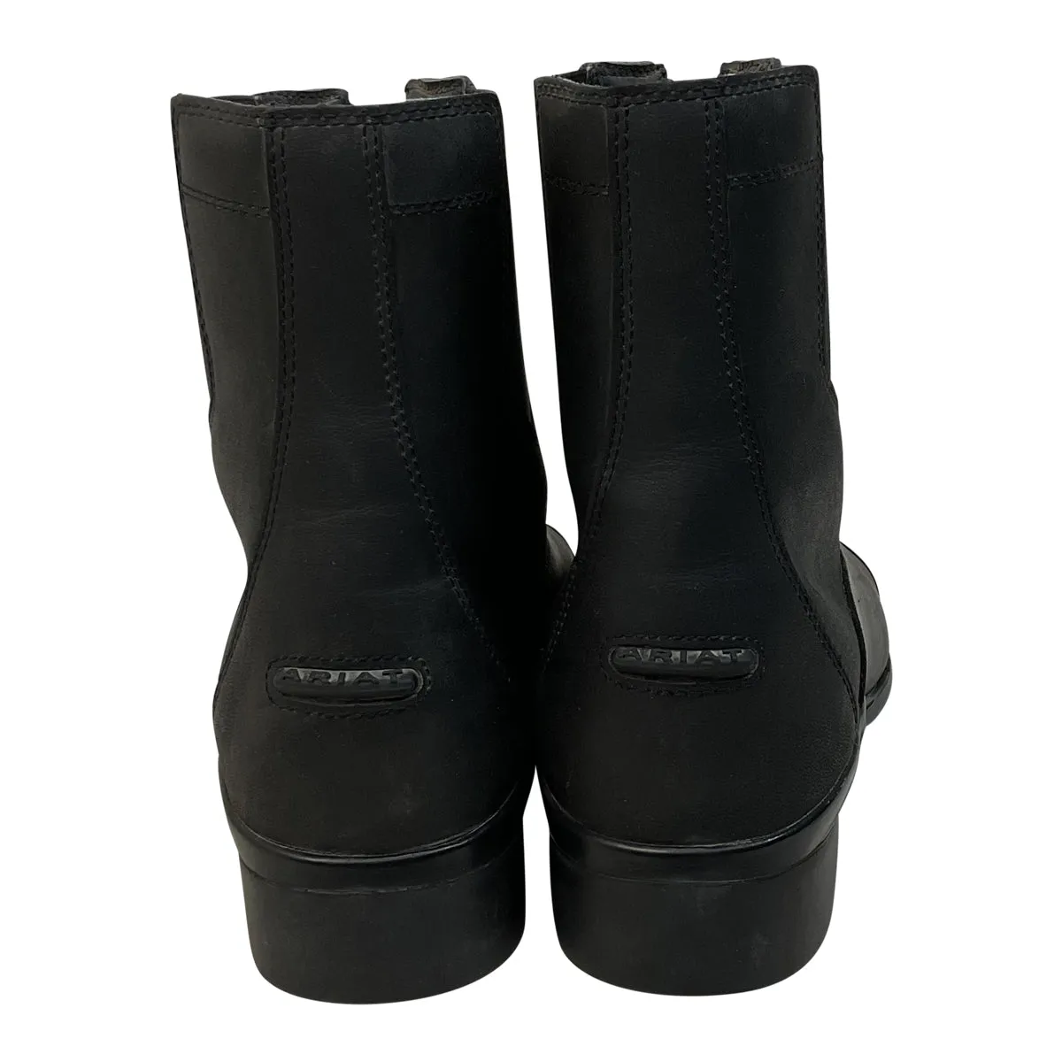 Ariat 'Scout Zip' Paddock Boots in Black - Women's 10.5