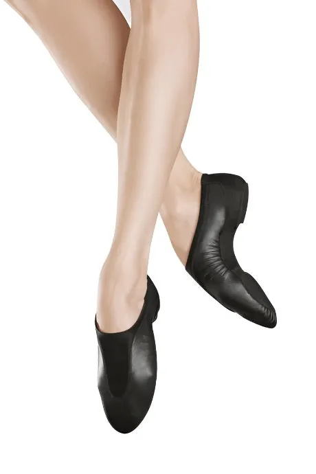 Bloch S0470L “Pulse"Leather Slip on Jazz Shoe