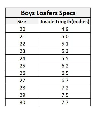 Boys Loafers R-207-BROWN