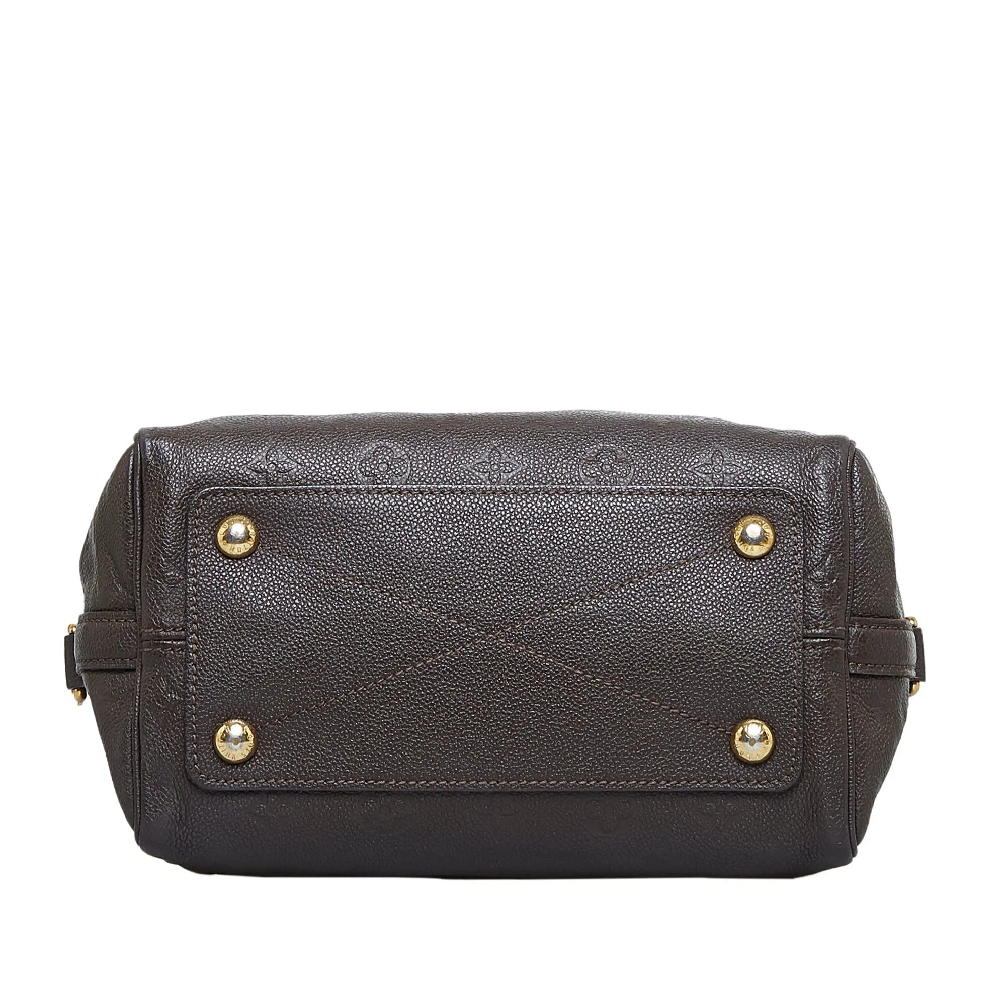 Brown Louis Vuitton Monogram Empreinte Speedy Bandouliere 25 Boston Bag