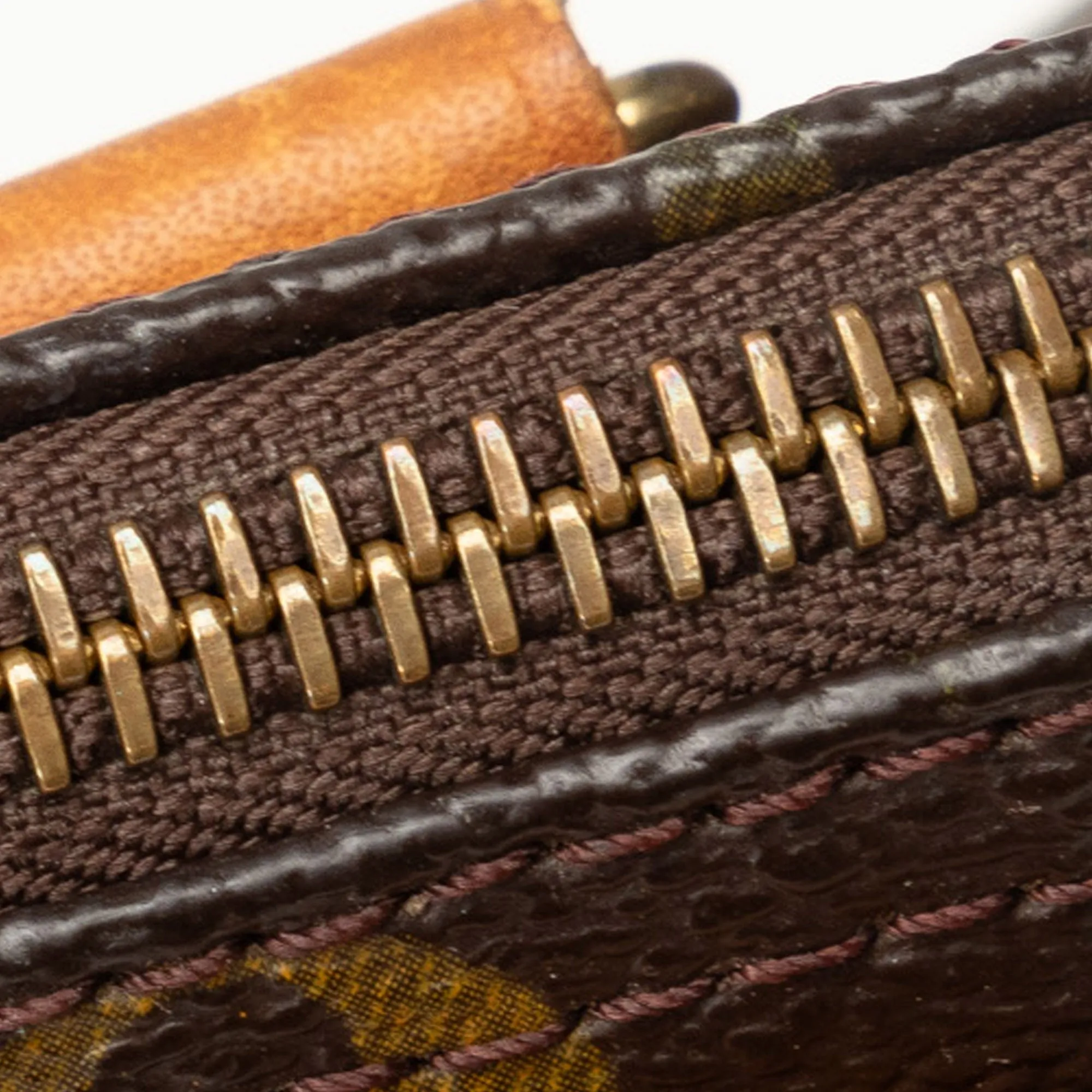 Brown Louis Vuitton Monogram Speedy 25 Boston Bag