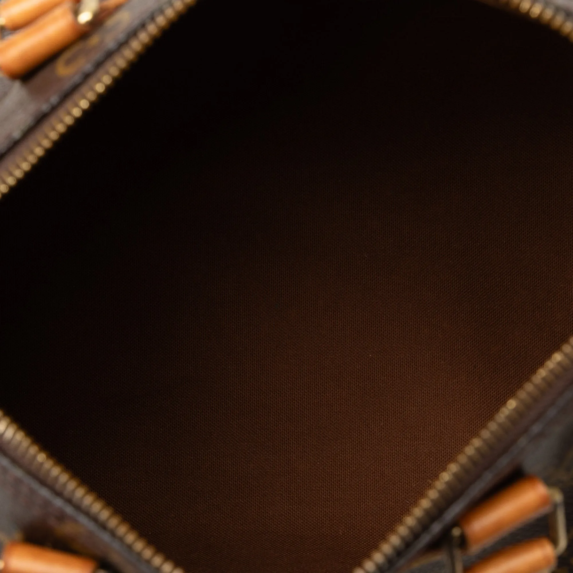 Brown Louis Vuitton Monogram Speedy 25 Boston Bag
