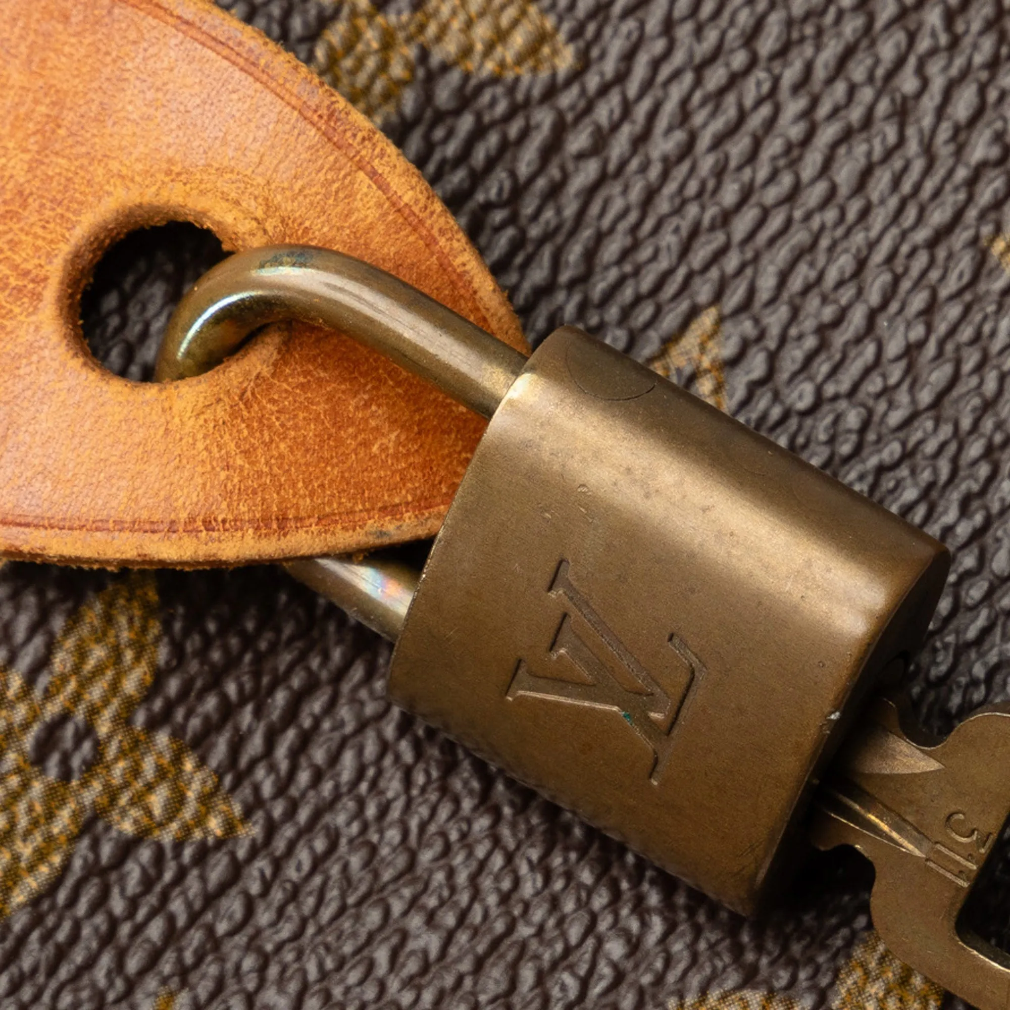 Brown Louis Vuitton Monogram Speedy 25 Boston Bag