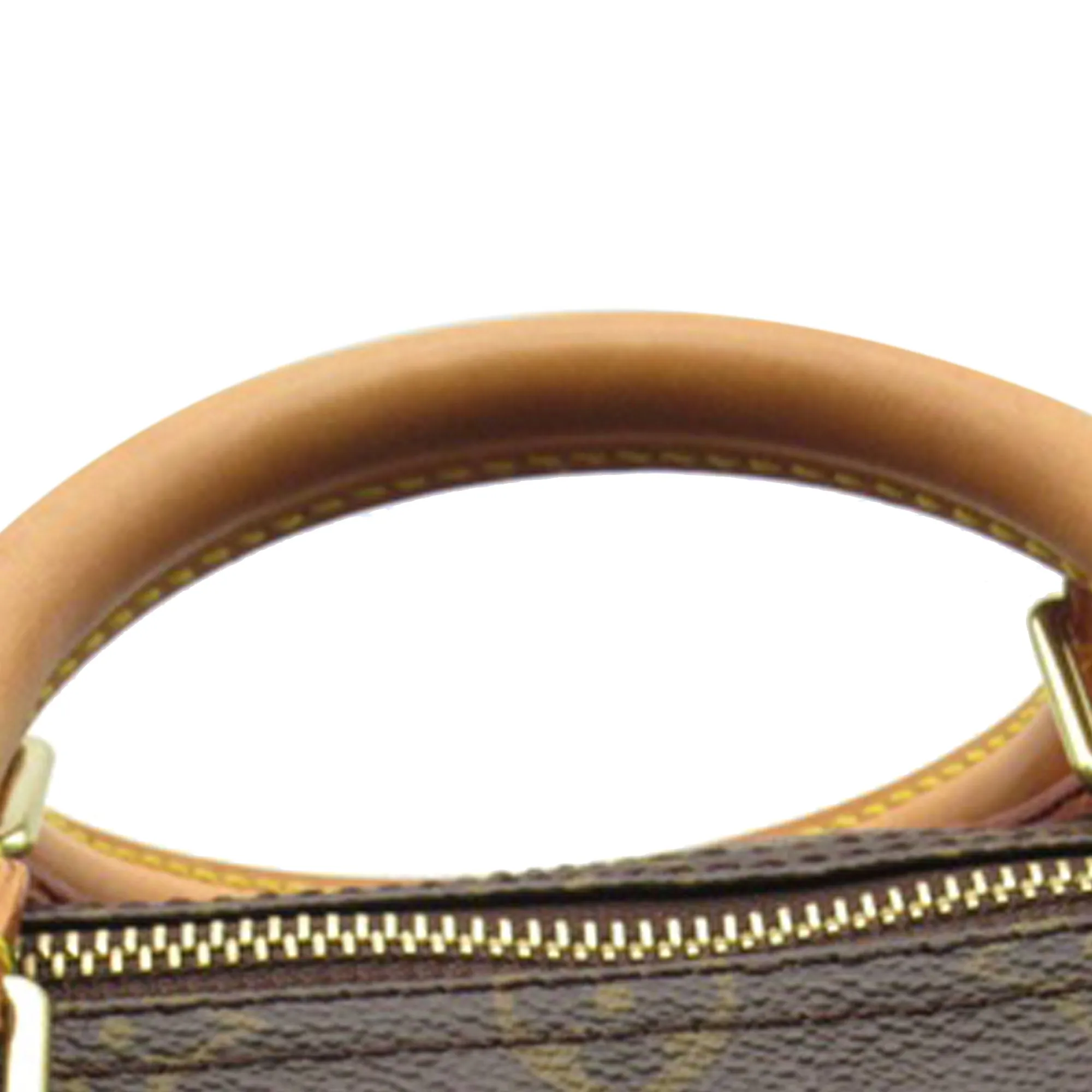 Brown Louis Vuitton Monogram Speedy 35 Boston Bag