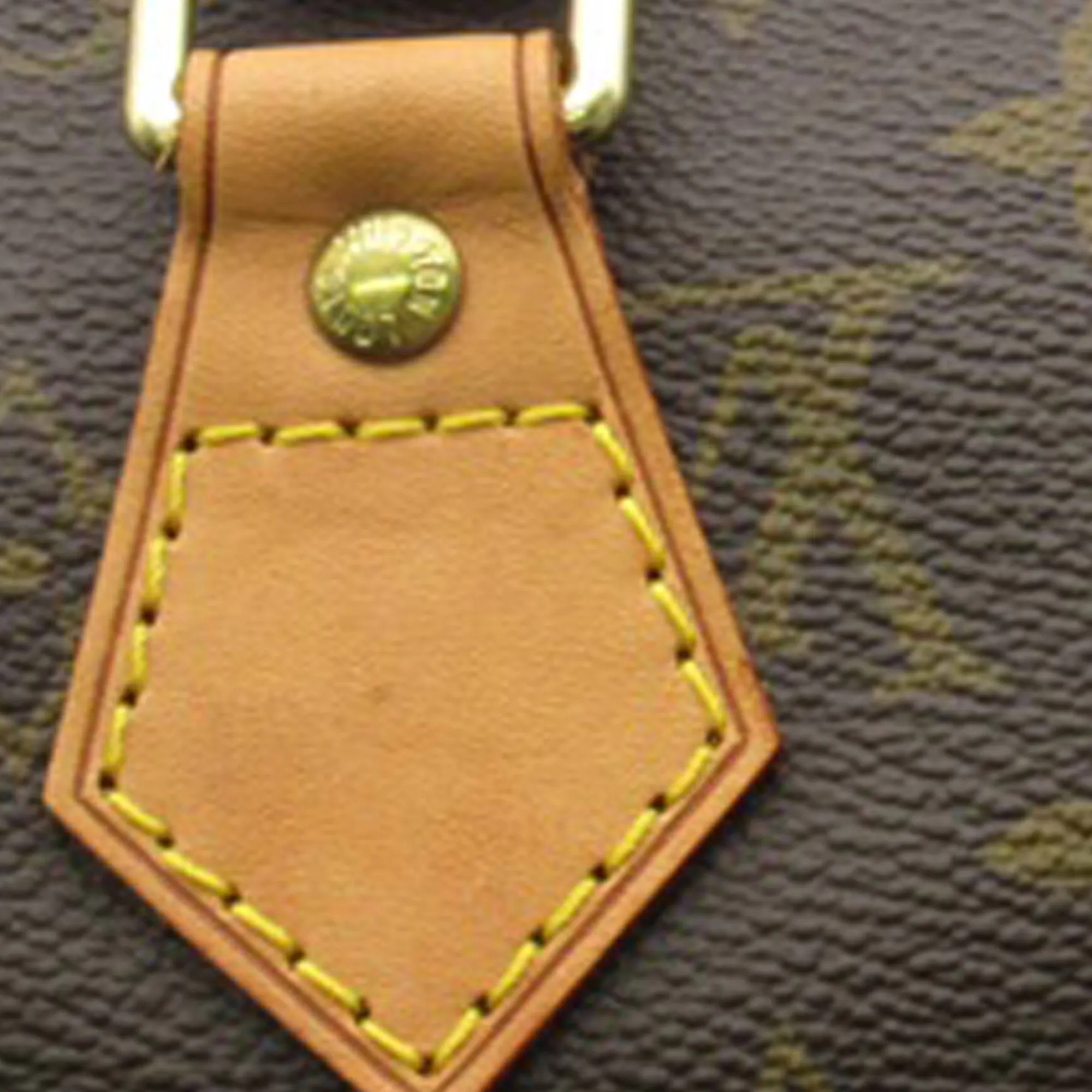 Brown Louis Vuitton Monogram Speedy 35 Boston Bag