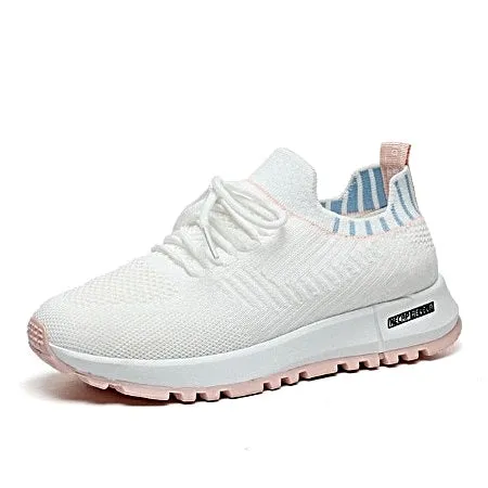 Cuzcare Orthopedic Women Sneaker Breathable Arch Cushion Lightweight Running Shoes