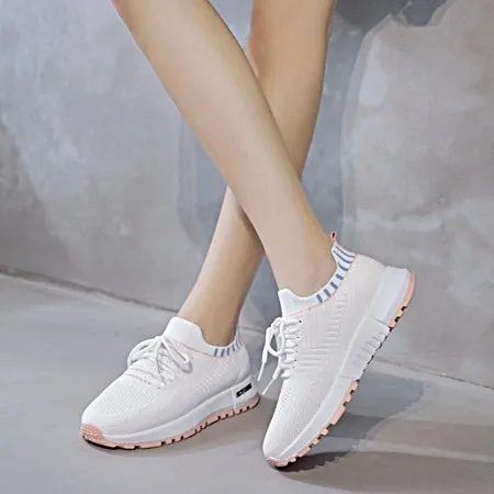 Cuzcare Orthopedic Women Sneaker Breathable Arch Cushion Lightweight Running Shoes