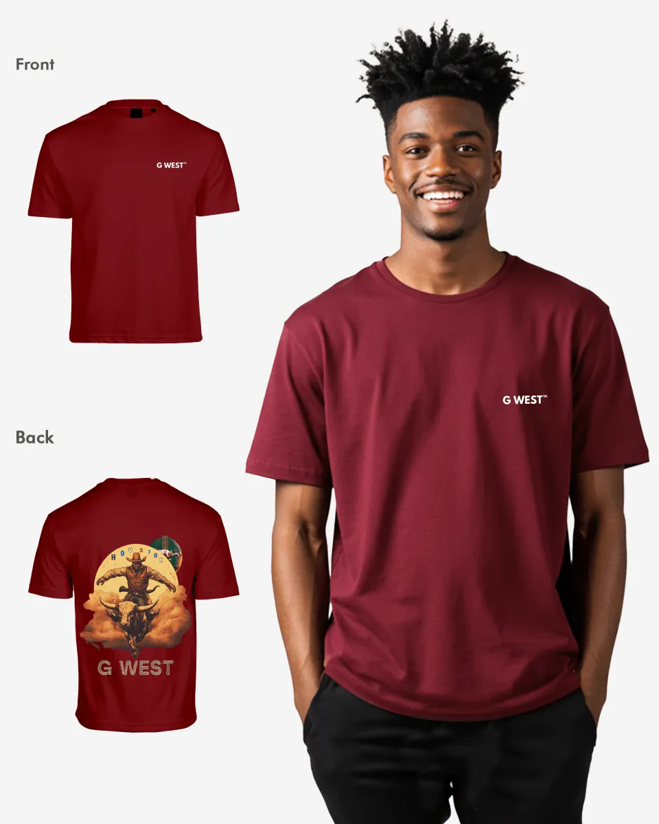 G West Oversized Houston Rodeo T-Shirt - 3 Colors