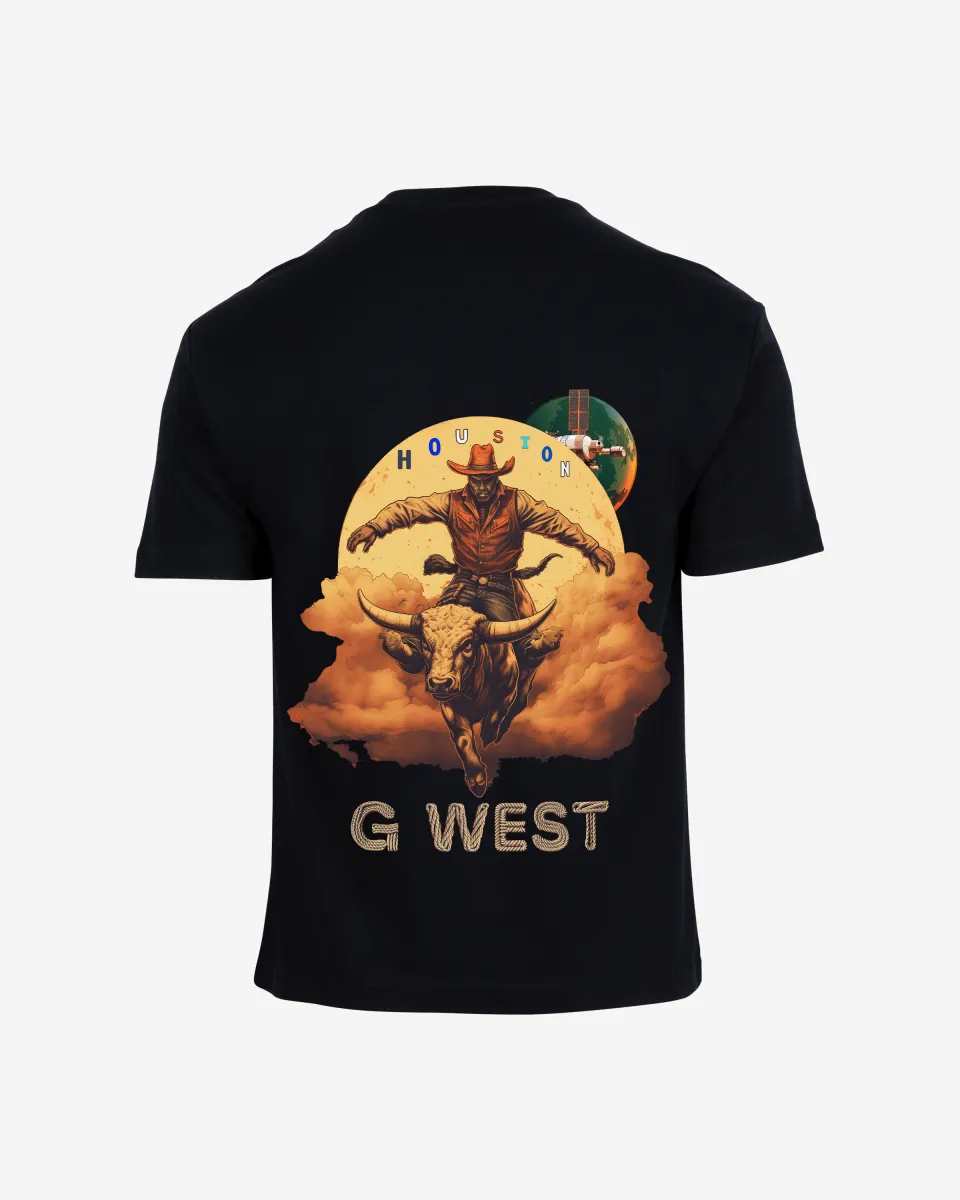 G West Oversized Houston Rodeo T-Shirt - 3 Colors