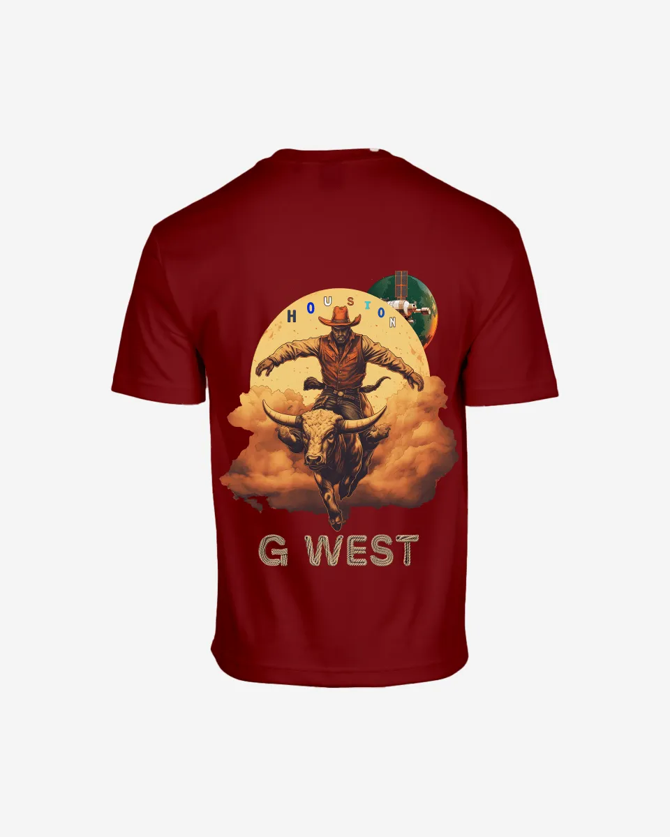 G West Oversized Houston Rodeo T-Shirt - 3 Colors