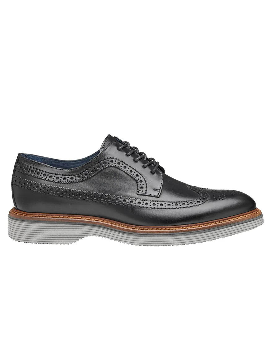 J & M Collection Jenson Longwing in Black Italian Calfskin