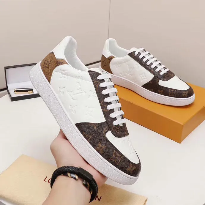 Louis Vuitton Casual Low White Brown Sneaker