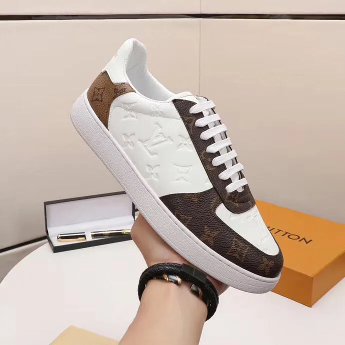 Louis Vuitton Casual Low White Brown Sneaker