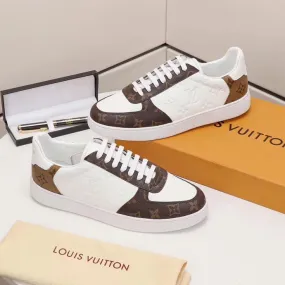 Louis Vuitton Casual Low White Brown Sneaker