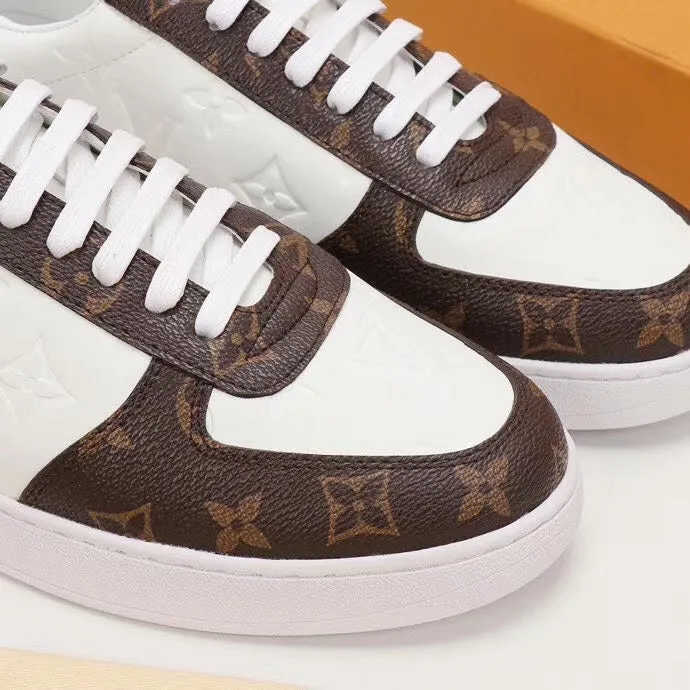 Louis Vuitton Casual Low White Brown Sneaker