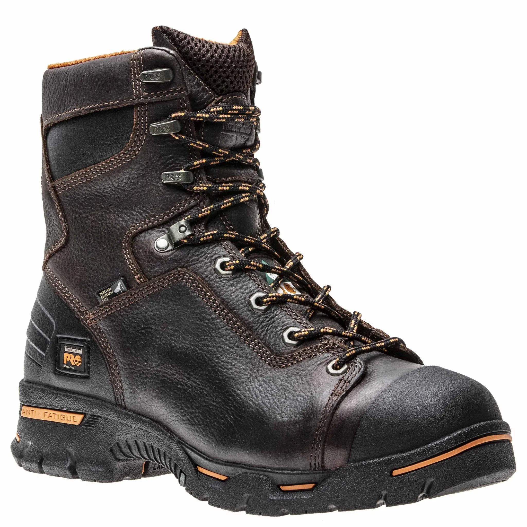 Men's Endurance 8" Steel Toe Work Boot - Briar Brown