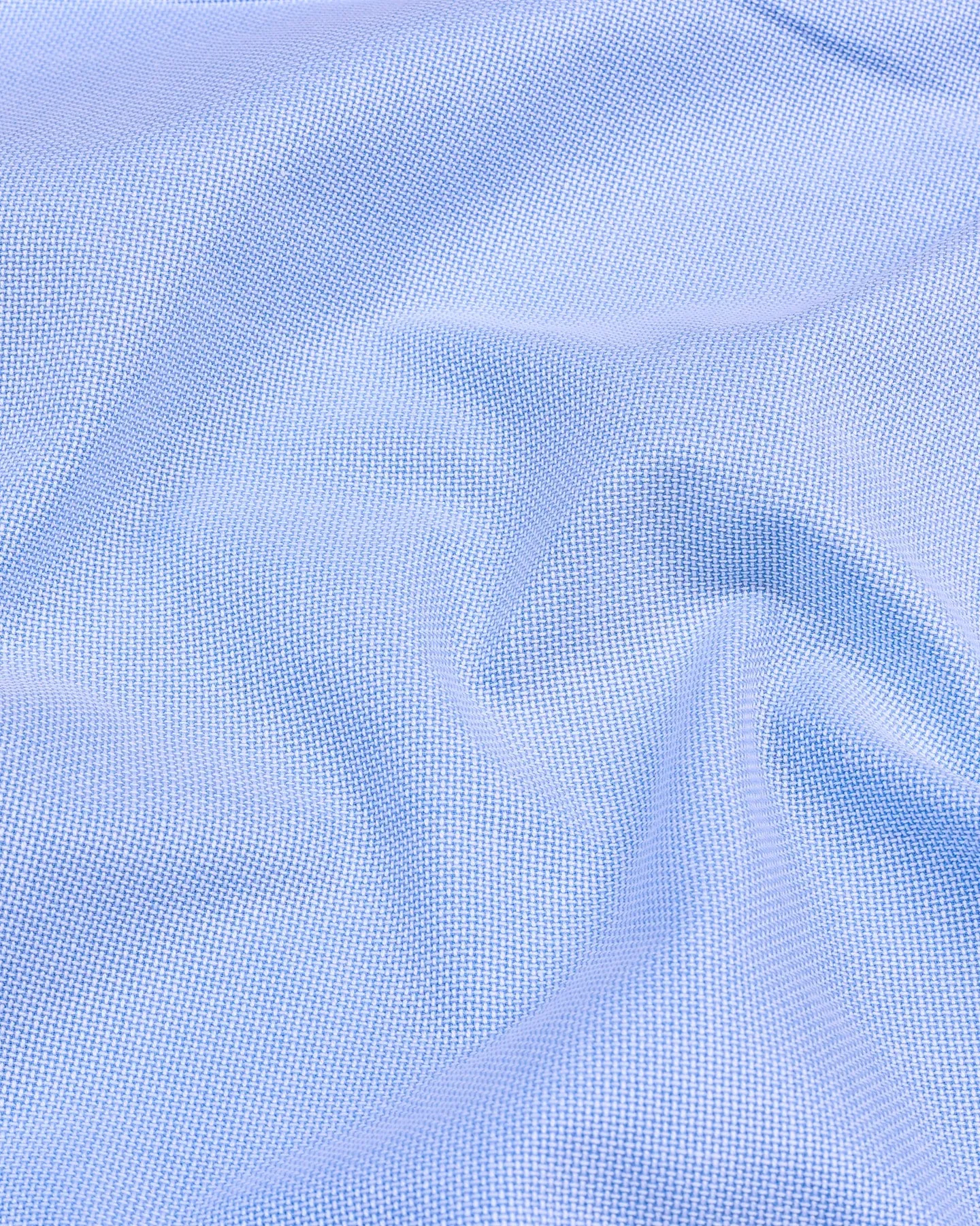 Pollen Blue Micro Houndstooth Formal Cotton Shirt