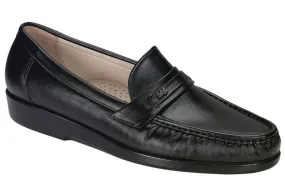 SAS Ace Slip On Loafer Black