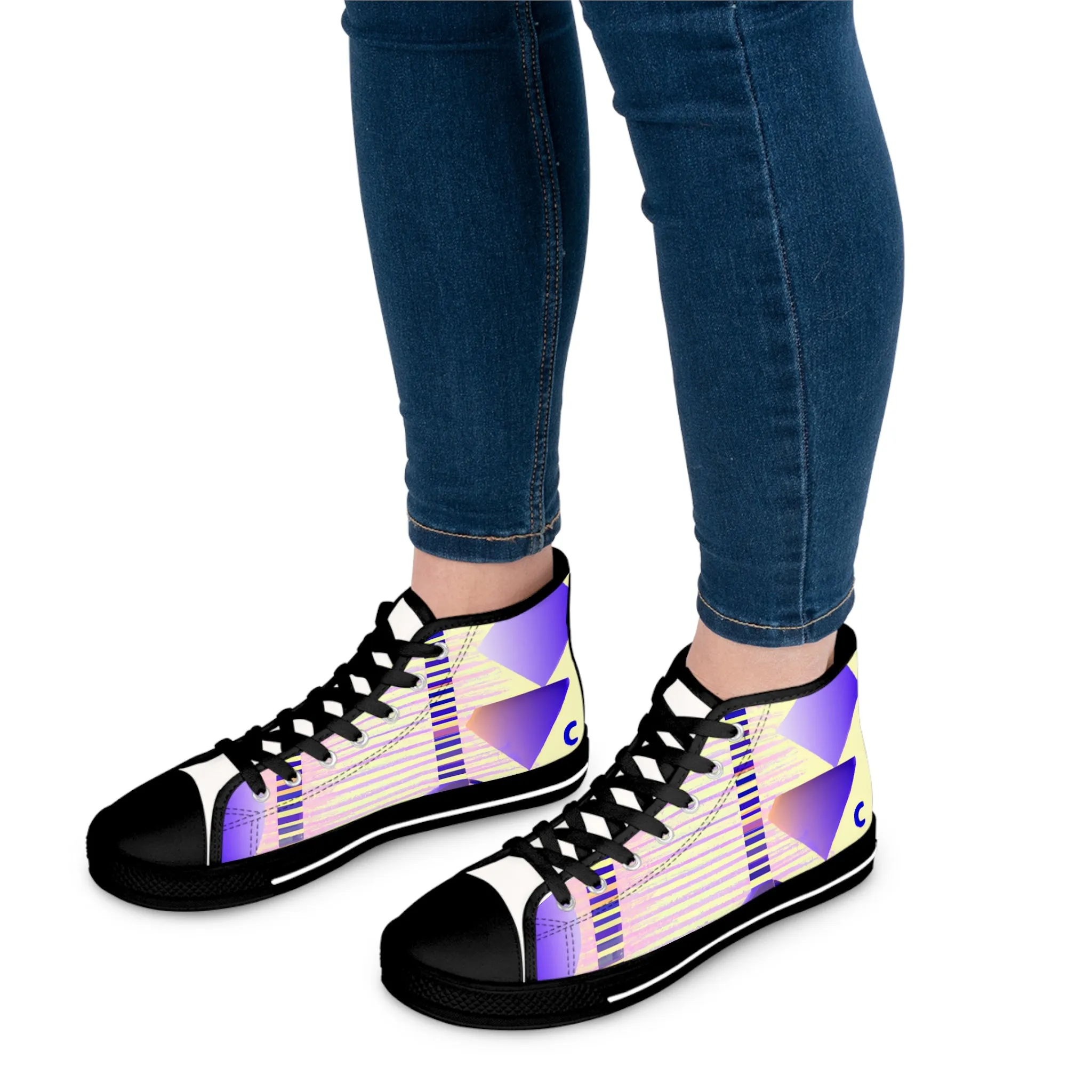 Solely Sparkle. - high top