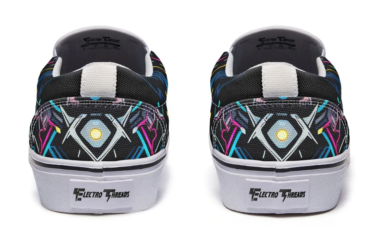 Space Symmetry Slip on Shoes
