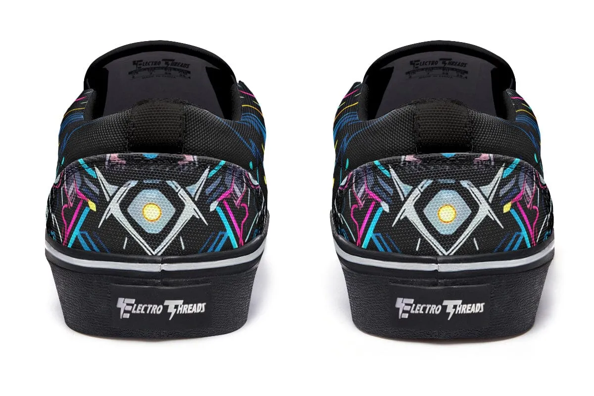 Space Symmetry Slip on Shoes