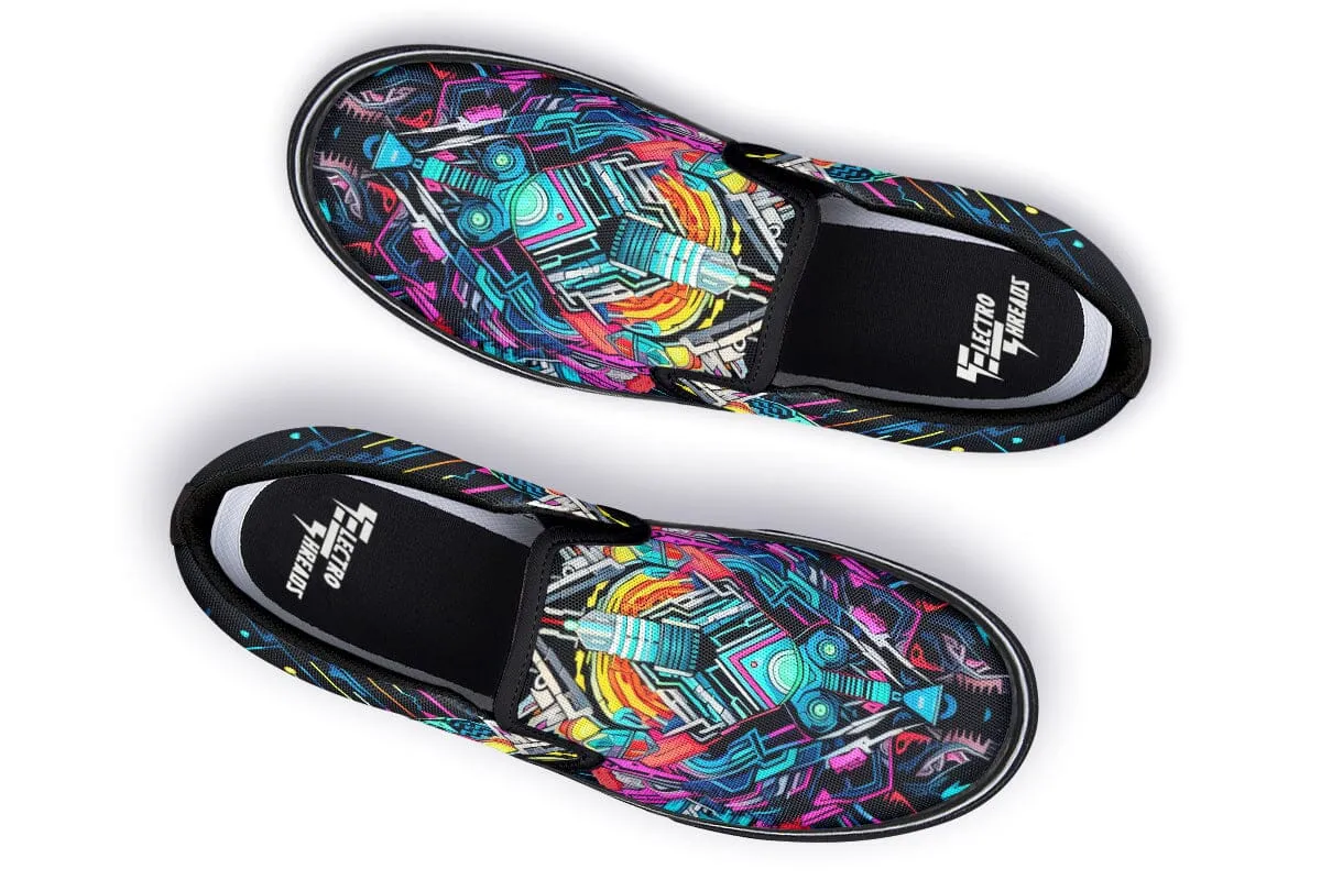 Space Symmetry Slip on Shoes