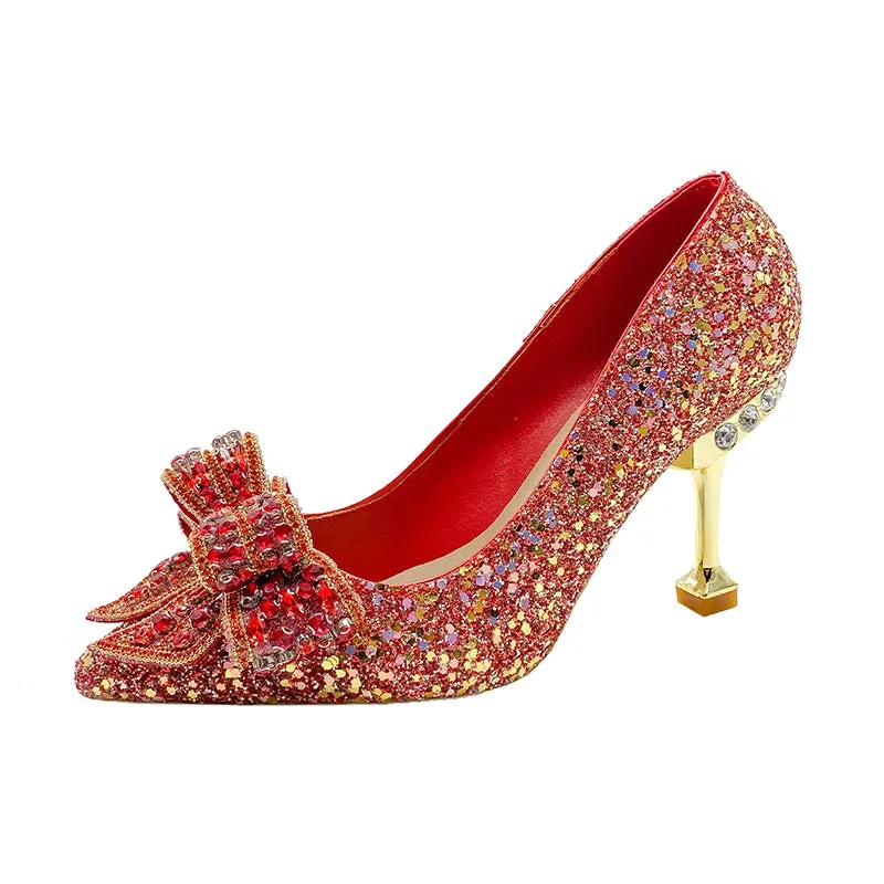 Women's Rhinestone Wedding Shoes
