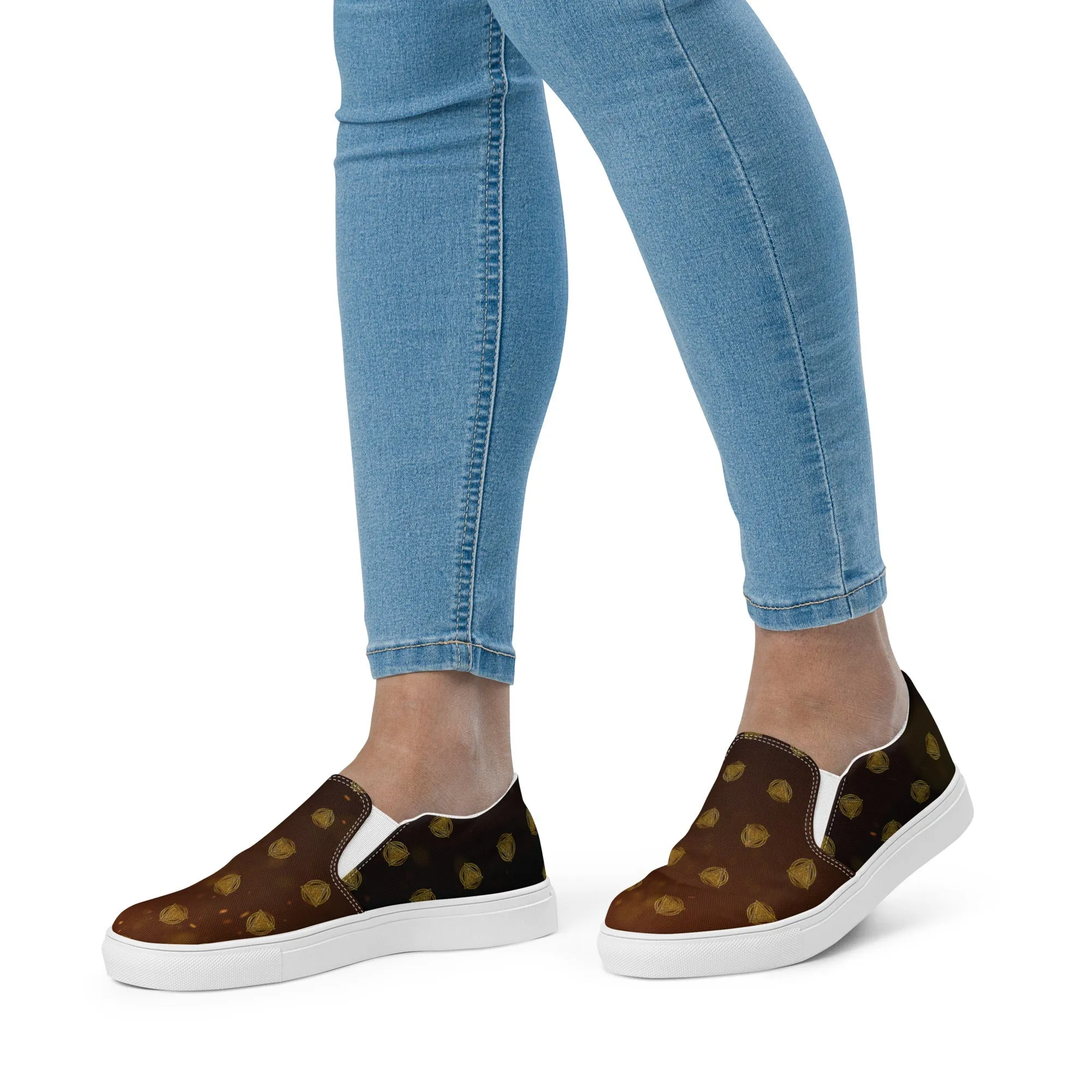 Women’s Slip-on Canvas Shoes | The Last Rite | Logo
