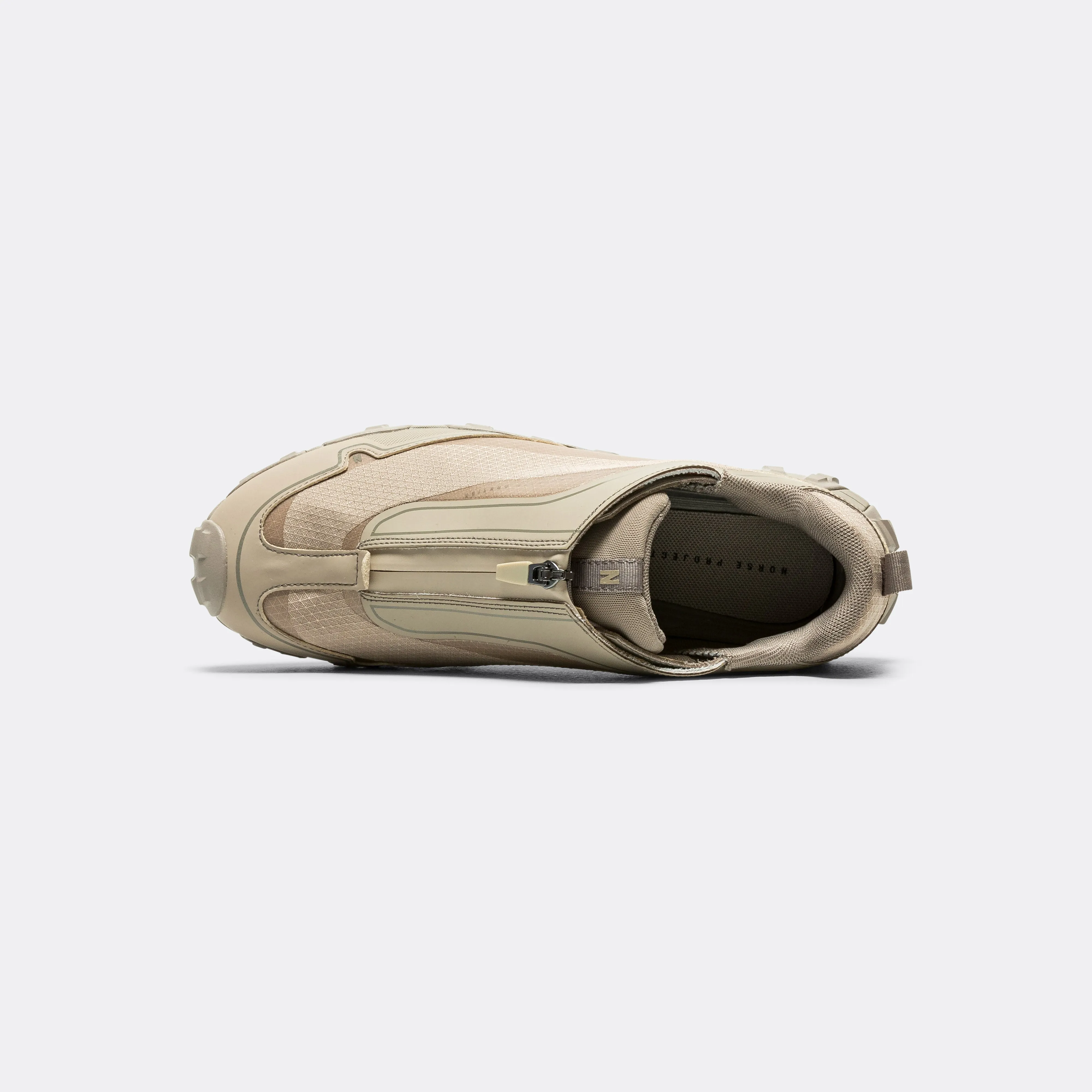 Zip Up Runner V4 - Mid Khaki