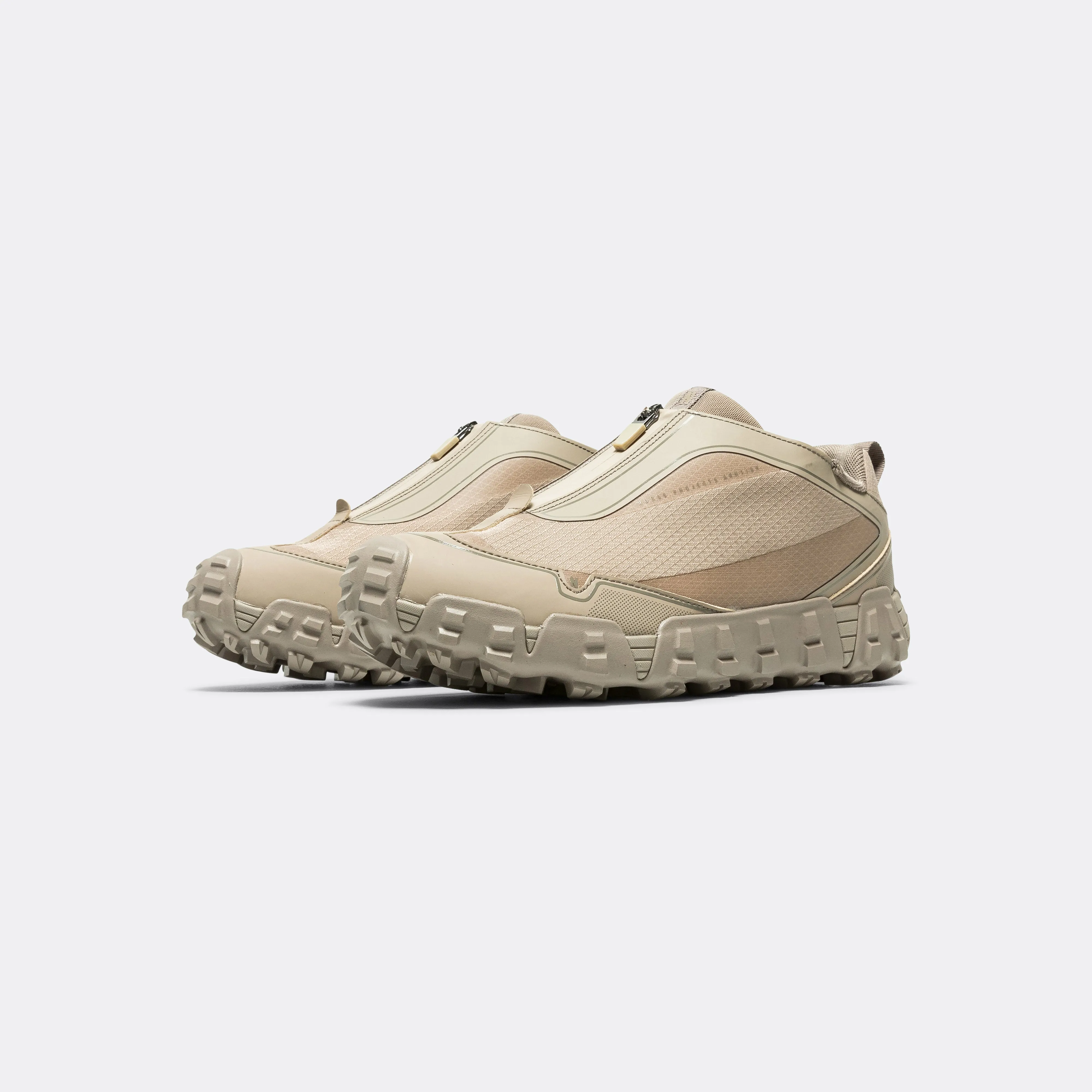 Zip Up Runner V4 - Mid Khaki